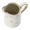 28 oz. Stoneware Pitcher, Reactive Glaze, White (Each One Will