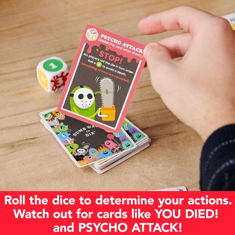Dumb Ways to Die Card Game by Spin Master Games