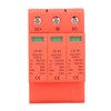 DC Surge Protector 3P DC Voltage Surge Arrester Photovoltaic Lightning