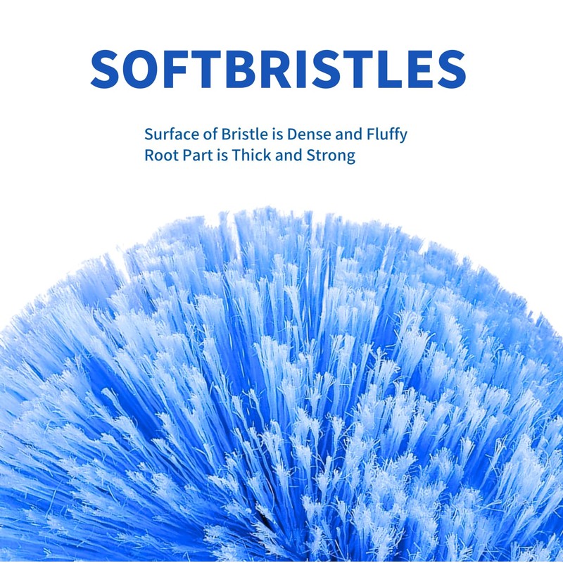 2 Pack Screw on Webster Cobweb Duster Head for Pole,Spider