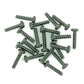 D3 (3mm x 10mm) TX Pan Screws for Plastic (Trilobular) - Stainless Steel (A2) (Pack of 20)