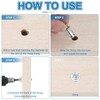 PATIKIL Expansion Screw Petal Nuts M4, 20 Pcs Jack Nut