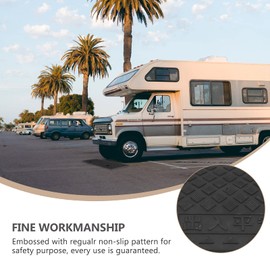 DOITOOL 2Pcs Driveway Curb Ramps - 2.6inch Rise Height Heavy-Duty Wheelchair Ramps for Home - Car Ramps Curb Ramp for Cars, Wheelchairs, Bikes, Motorcycles (19.7x10.6x2.6inch/