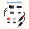 caojunzhen RCA to Speaker Wire Adapter, 2 Bare Wire Speaker