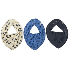 Pippi Unisex Baby Bandana Bib Boy Triangular Scarves, Blue (vallarta blue)
