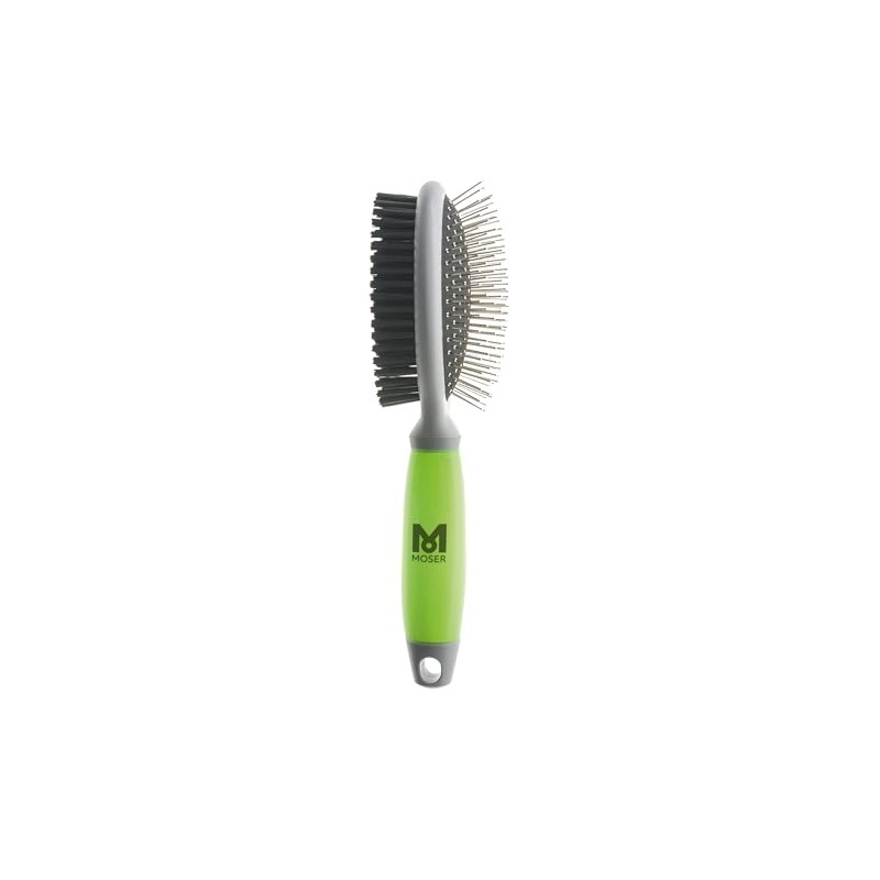 Moser / Wahl 2999-7025 Beidseitige Fellpflegebürste, 1 Stück (1er Pack)