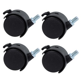 votuyet 4Pcs 1.5inch Universal Wheels with Brakes,which can be for Various Applications, Including Office Chairs, Furniture, toolboxes and Industrial Equipment.