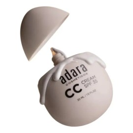 Cc Cream Adara Fps 35 Maquillaje Crema Con Protector Solar Natural Beige
