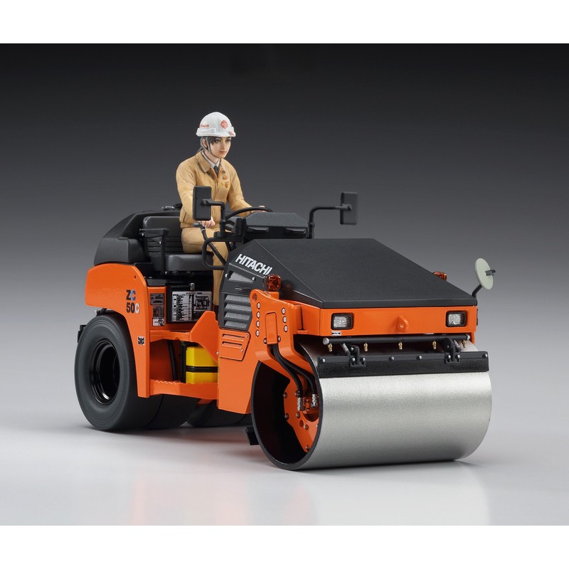 Hasegawa ZC50C-5 1/35 Construction Machine Series Hitachi Kenki Combined Vibration