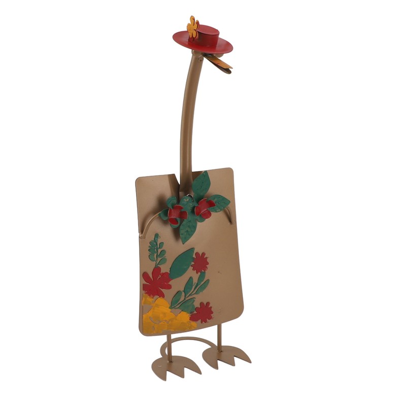 Couple Duck Shovels Ornaments Iron Art Exquisite Hand Painted Fun