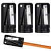 Pack of 3 Pencil Sharpener, Pencil Sharpener, Thick and Thin