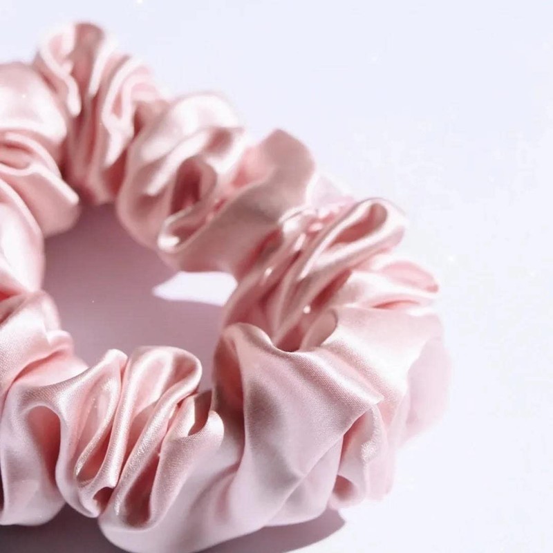 100% Real Silk Hair Scrunchie for Silky & Healthy Hair