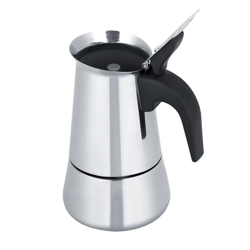 Portable Stainless Steel Coffee Pot Moka Espresso Maker Mocha Pot