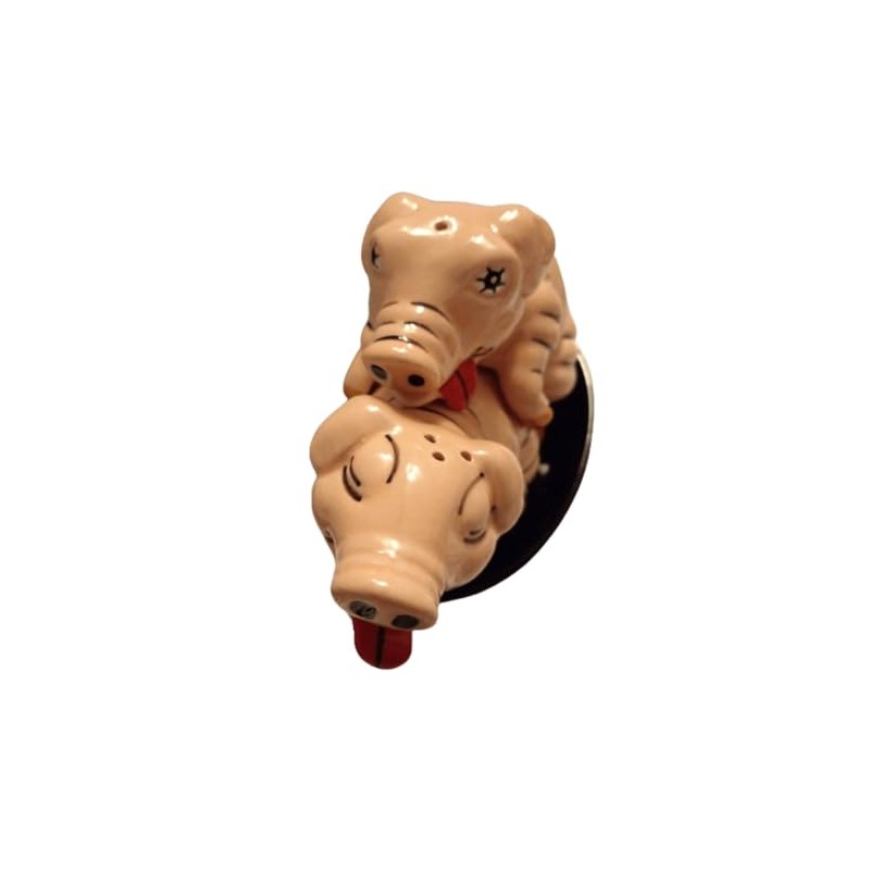 Salt and Pepper Shaker Set, Salt and Pepper Shakers, Ceramic,