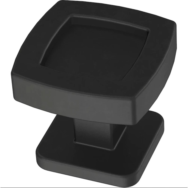 Liberty P45017W-FB 1 1/8" (29mm) Rounded Square Cabinet Drawer Knob