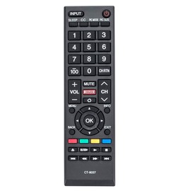 CT-8037 CT8037 Replacement Remote Control Applicable for Toshiba TV 58L5400U 58L5400UC 65L5400 65L5400U 65L5400UC 40L3400 40L3400U 50L3400 50L3400U 58L5400 50L3460UM