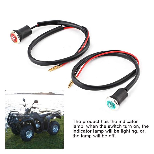 EBTOOLS ATV Neutral Indicator Lights Reverse and Neutral Gear Shifter