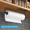 2nd Gen Paper Towel Holder Under Cabinet No Drilling, [More