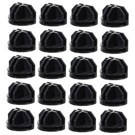 VILLFUL 20pcs Abs Plastic Wire Cube Connectors for Modular Storage Shelving Interlocking Closet Buckle Clips in Slots for Wire Cabinets and Cube Organizers