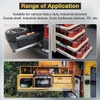 YENUO Heavy Duty Drawer Slides Full Extension With Lock Side