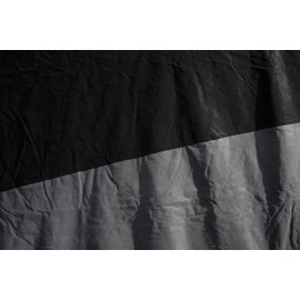 Camco ULTRAGuard Supreme RV Cover | Mini Travel Trailers Up to 17' 7" w/Front Door Entry | Zipper Entry Doors & Covered Air Vents | Polypropylene & Dupont Tyvek | Storage Bag for RV Storage (56172)