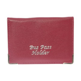 benerini Real Soft Leather Coloured Bus/Train Pass/ID/Oyster/Travel Card Holder with Zip Up Coin Section - Colour F