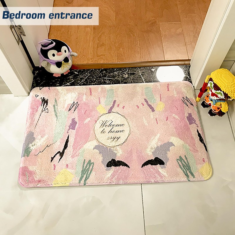 Spesh Bath Mat for Bathroom, 40x60 cm Microfiber Bath Rug