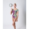 DRUNA Ball für Rhythmische Sportgymnastik 19 cm mit Glitter Indigo