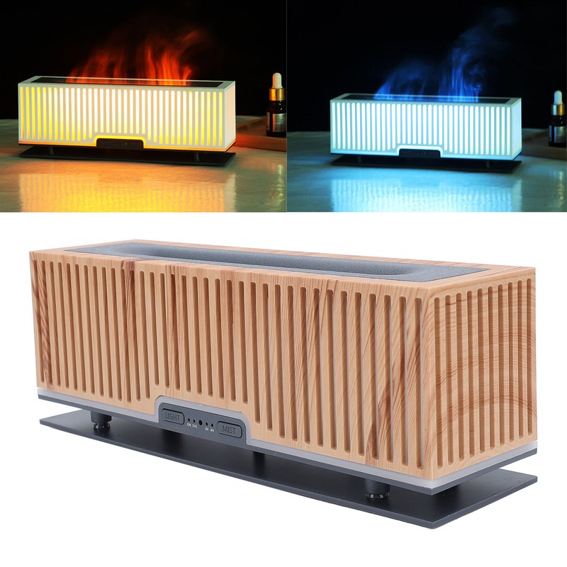 200ml Flame Diffuser Humidifier Desktop Air Aroma Essential Oil Diffusers