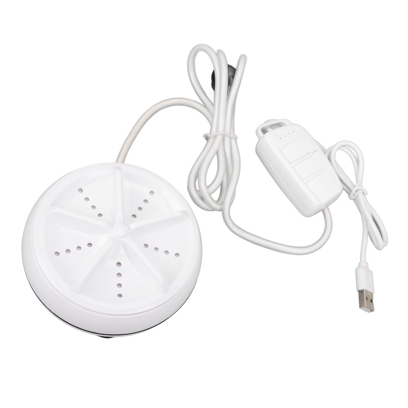 Mini Ultrasound Washing Machine USB Portable Turbine Cleaning 4 Level