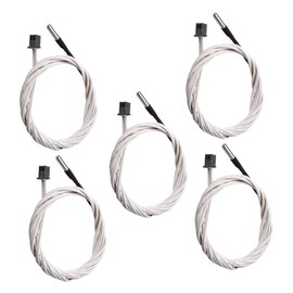 iplusmile 5pcs NTC100K Thermistor High Temperature Sensor for 3D Printer Hot End Parts 350°C Resistance Thermal Resistor Accessories