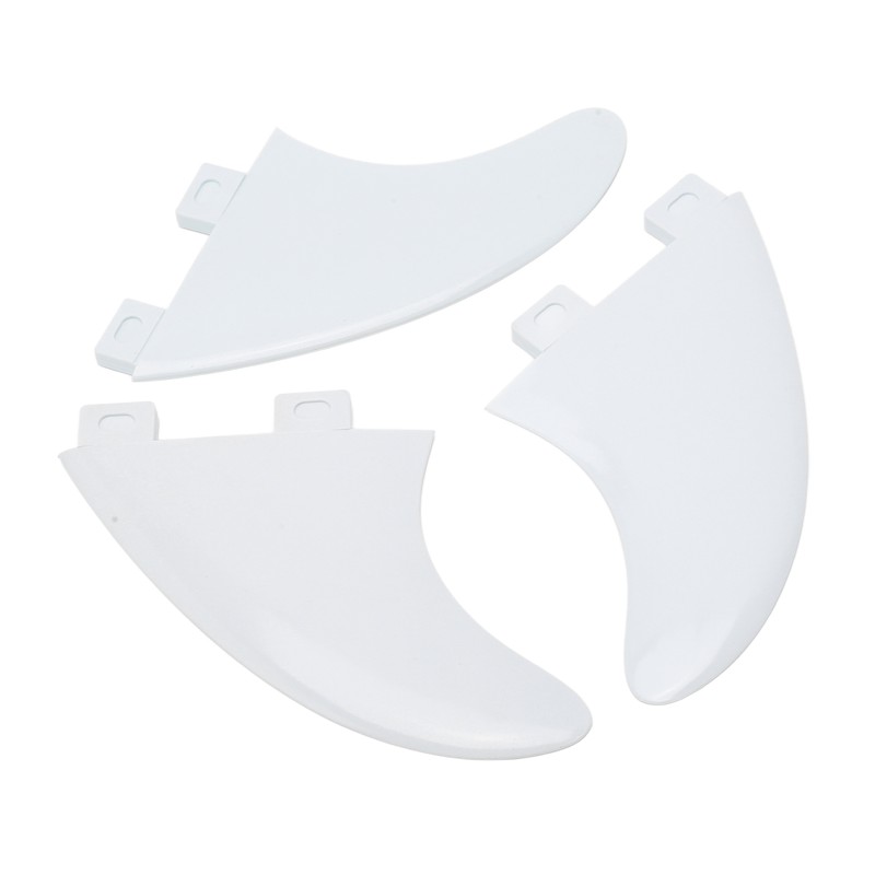 3PCS Surfboard Fin Replacement PVC Paddle Board Fin Surfboard Accessory