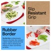 GORILLA GRIP BPA-Free Reversible Kitchen Cutting Board Set of 3,