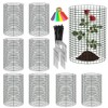8 Pack 24'' x 12'' Large Wire Plant Protector from
