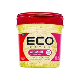 ECOCO Moroccan Argan Oil Styling Gel, 8 Fluid Ounce