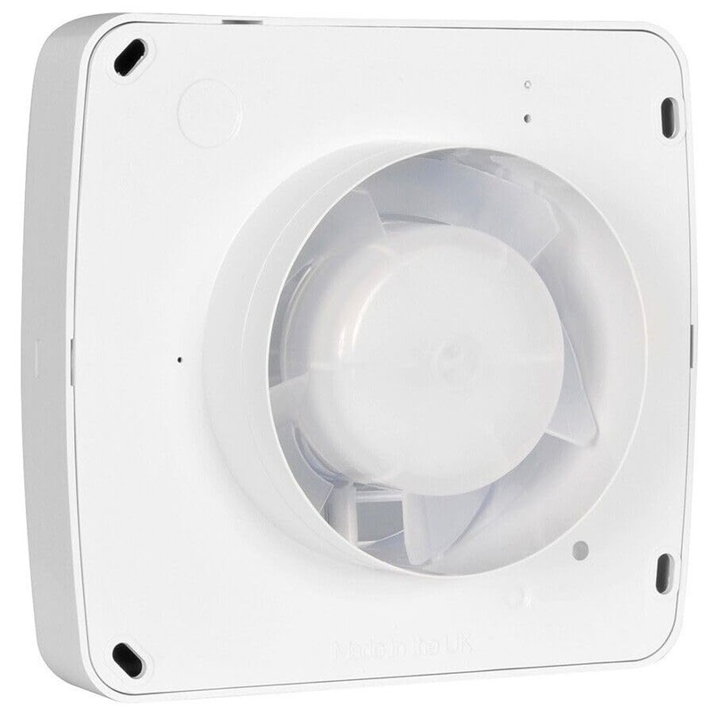 Xpelair VX100T Square Extractor Fan with Timer for Bathroom WC