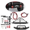 1/10 RC Metal Front Rear Bumper with LED Light Kit