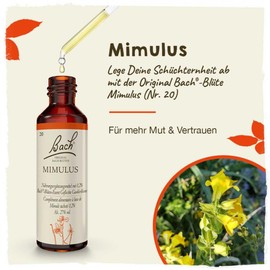 Bach Flower Mimulus Drops 20 ml