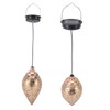 Solar Powered Patio Lamp LED Hanging Light Retro Decorative Lantern