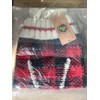 Chilly Dog Buffalo Plaid Pet Sweater - Size Medium