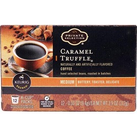 Private Selection Caramel Truffle Coffee K-Cups 12 Ct (Pack of 2)