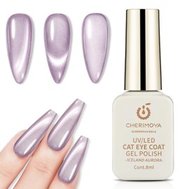 CHERIMOYA Esmalte de Uñas de Gel Ojos de Aurora Boreal 8ml