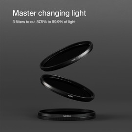 Urth 37mm 3-in-1 Lens Filter Kit (Plus+) — Neutral Density ND8, ND64, ND1000, 20-Layer Nano-Coated, Ultra-Slim Camera Lens Filters