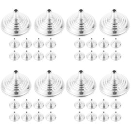 Yardwe Pack of 40 Flag Base Office Decoration Office Decoration Cut Ideas Office Desk Decorations Small Flag Holder Mini Plastic Flag Holder for Decoration Plastic