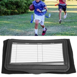 Haosie Football Wristbands, Football Notepad, Footballs Coachs Card, Coaching Board, Wrist Band Gear for Men Sports Fitness