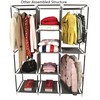 YOUUD Portable Clothes Storage Closet Organizer - Gray