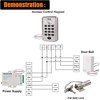 HWMATE DC12V Metal Fail Safe Mode Electric Cabinet Lock 110lb