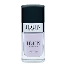 IDUN Minerals Nail Polish - Infused With Vitamins And Sweet Almond Oil - Prevents Cracking And Protects Nails - Even Lacquered Result - Ametrin - 0.37 Oz, Soft Purple, (I0108543)