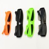 4 Pieces Total Solar Eclipse Glasses ABS Plastic Direct Sun