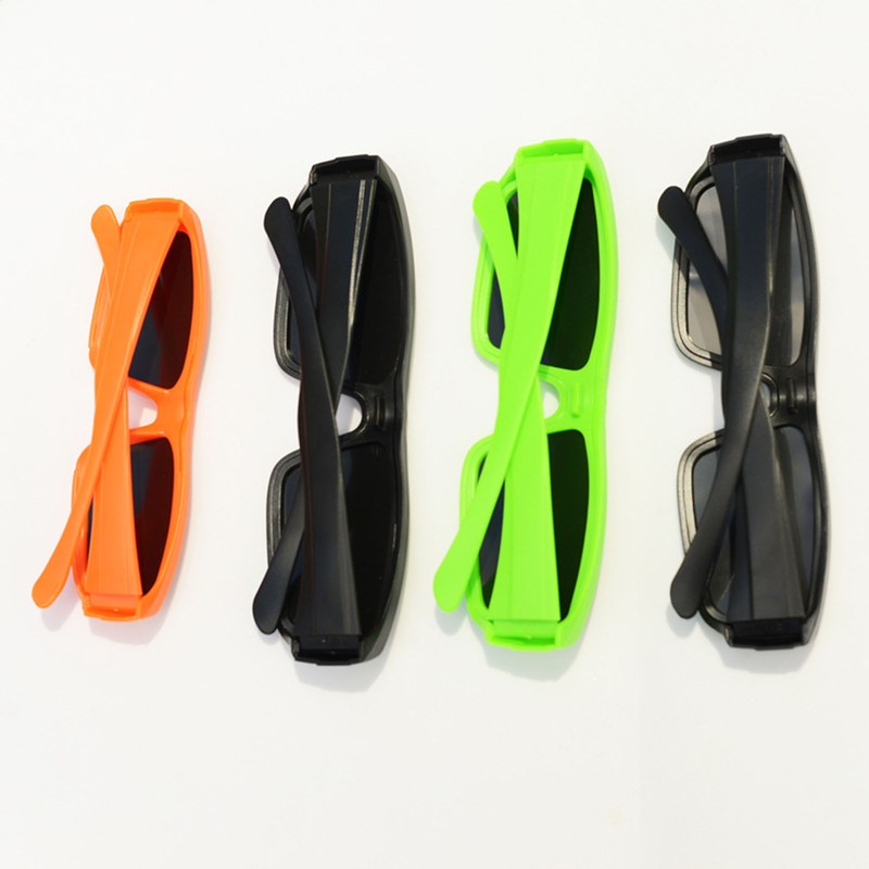 4 Pieces Total Solar Eclipse Glasses ABS Plastic Direct Sun